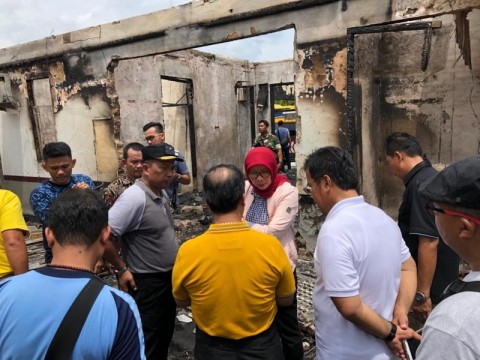 Ditjen PAS Kamtib Kemenkumham, Lilik Sujandi Langsung SIGAP Ke TKP Selidiki Kerusuhan Rutan Kelas II